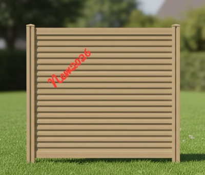 Natural Wood Appearance/Eco-friendly/Maintenance-free/2026 New Vinyl Privacy Fence/Manufacturer